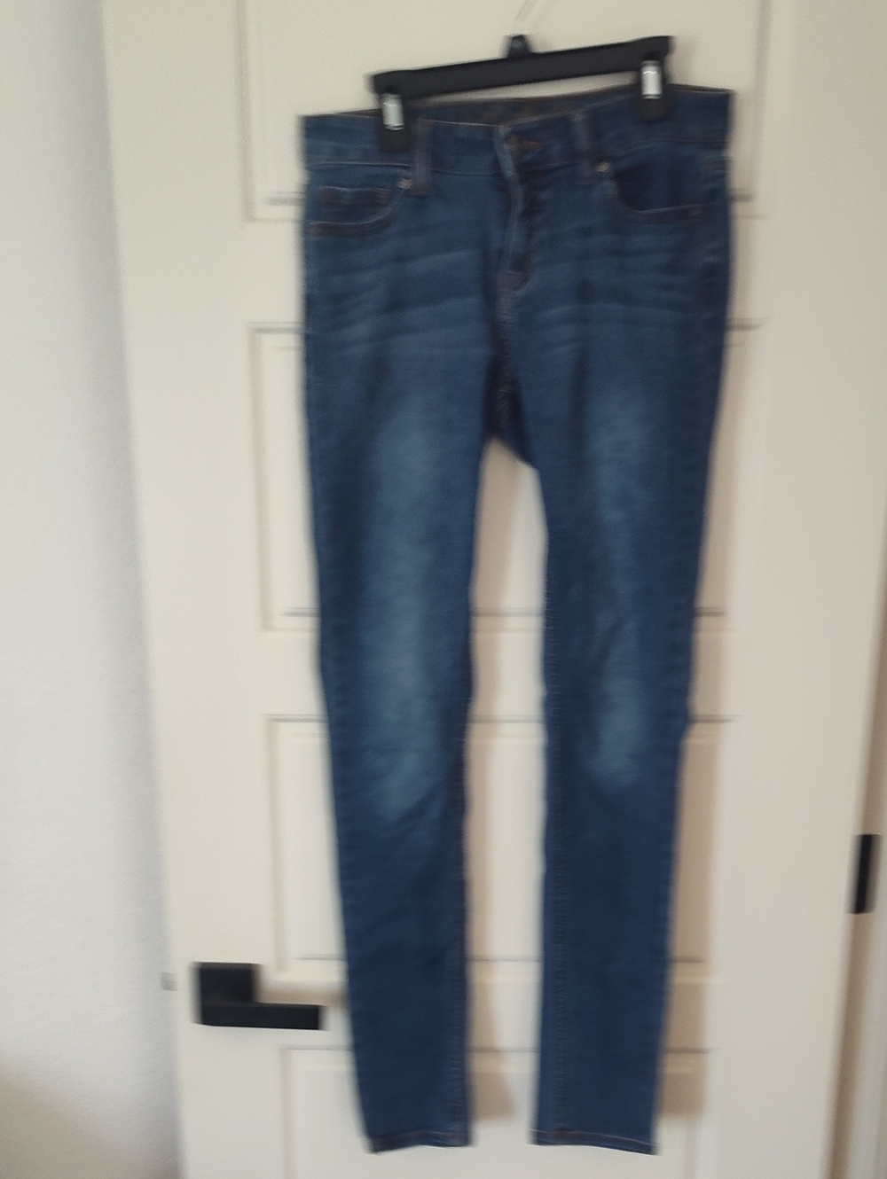 Wax Jean Dark Blue Skinny Jeans